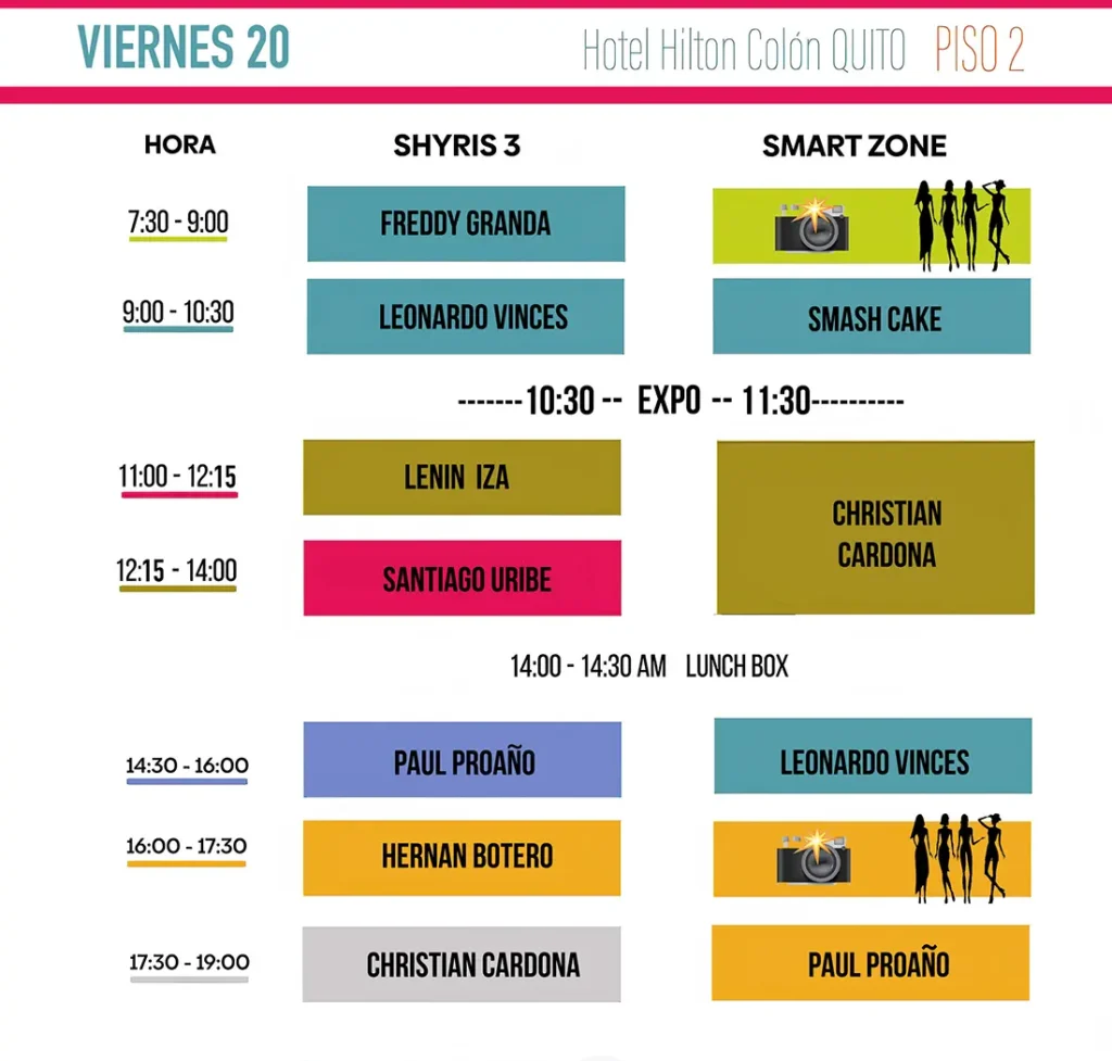 Horario Zero Lat Expo